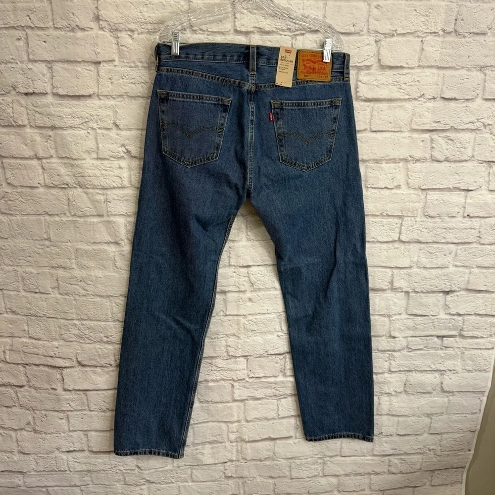 Levi’s 505 mens regular fit jeans nwt 34 x 32 straight leg 34x32